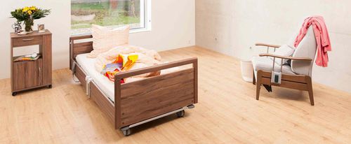 家庭护理床 - practico 25/80 - Hermann Bock GmbH Pflegebetten und Objekteinrichtung  - 医用 / 电动 / 高度可调节