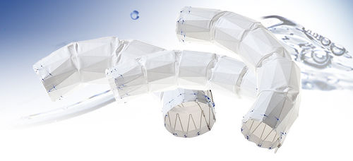 胸主动脉覆膜支架 - Najuta CMD - Kawasumi - 金属 / PTFE
