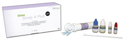 传染病快速诊断检测 - Status Strep A Plus - LifeSign PBM - 抗原 / A型链球菌 / 喉咙
