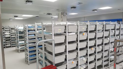模块化搁板货架 - MODUL-IT ISO 3 - MATTTEO - 用于篮筐 / 用于容器 / 开放式结构