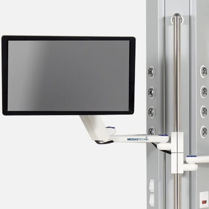 关节型医用设备支架 - MEDGAS-TECHNIK GmbH Medical-Technology - 高度可调节 / 用于监测仪 / 医用