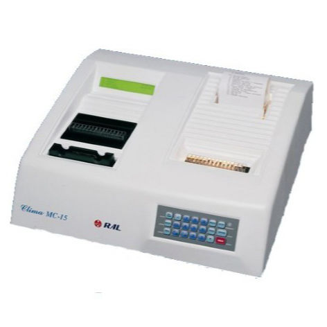 半自动生化分析仪 - CLIMA MC15 - RAL, Tecnica para el Laboratorio S.A. - 台式 / 紧凑型 / 血清