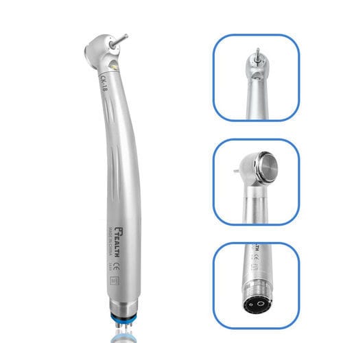 牙科涡轮机 - CK 18 - Tealth Foshan Medical Equipment Co.,Ltd - 空气 / 有按钮 / 不锈钢