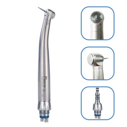 牙科涡轮机 - T-31 - Tealth Foshan Medical Equipment Co.,Ltd - 空气 / 有按钮 / 不锈钢