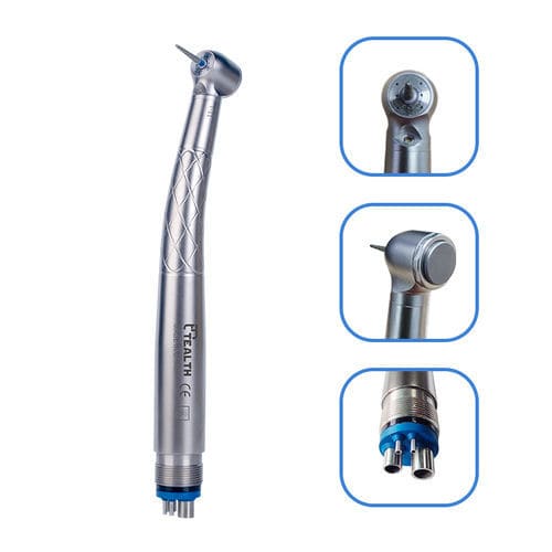 牙科涡轮机 - T-11 - Tealth Foshan Medical Equipment Co.,Ltd - 空气 / 有按钮 / 不锈钢