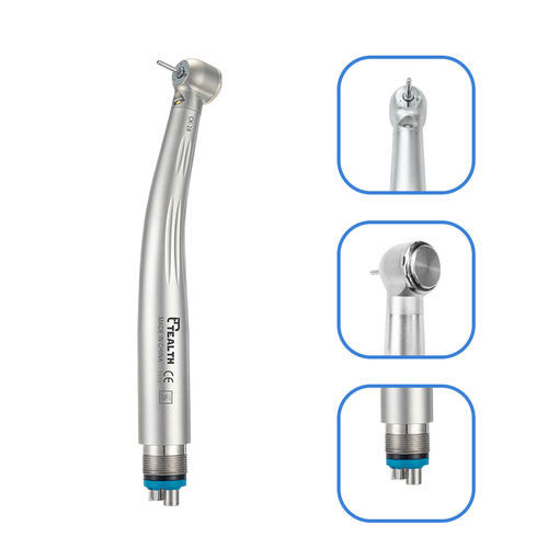 牙科涡轮机 - CK 18 - Tealth Foshan Medical Equipment Co.,Ltd - 空气 / 有按钮 / 不锈钢