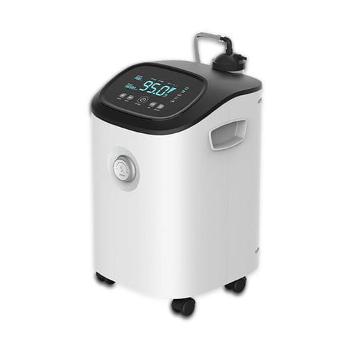 医用氧气浓缩器 - CR-P5W - Siriusmed - 带滑轮 / 1个存储罐
