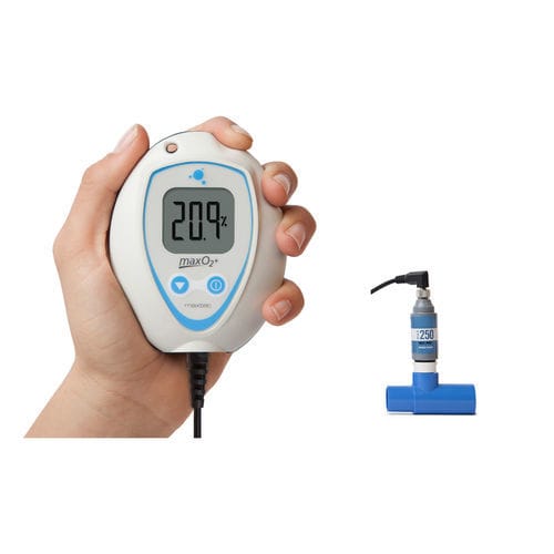 氧气分析仪 - MaxO2+AE - Maxtec - 用于医疗器械 / 手提式 / 数字