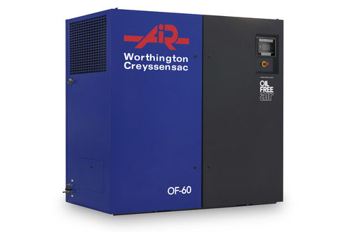 医用空气压缩机 - Gamme OF 20-75 - Worthington Creyssensac - 螺杆 / 固定式 / 无油