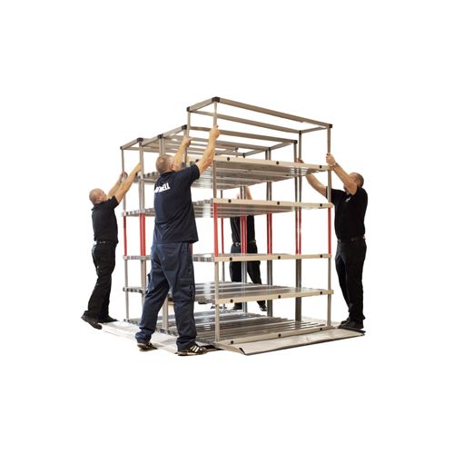 运尸担架存储架 - Plastic Temporary Mortuary Racking - Nutwell Logistics Limited