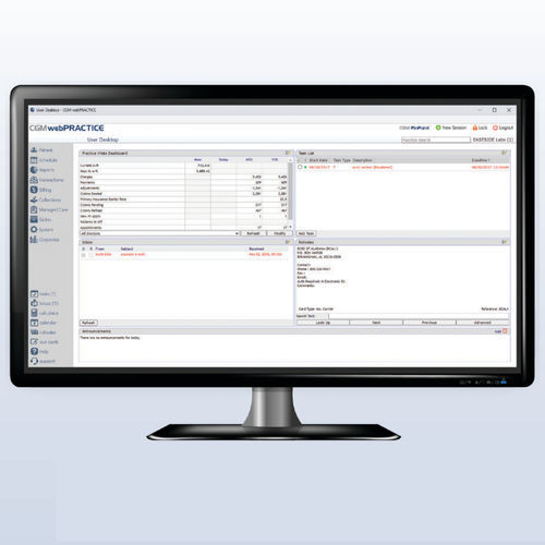 医用软件 - webPRACTICE™ - CGM - 管理 / 报告 / 规划