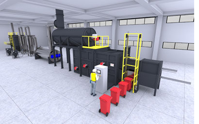 医院焚烧炉 - ECOTEC - FOR.TEC. WASTE INCINERATORS MANUFACTURER - 用于医疗废弃物 / 氧气 / 蒸汽