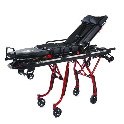 转运担架车 - Mondial® Monobloc - Ferno International - 急救 / 手动 / 椅背可调