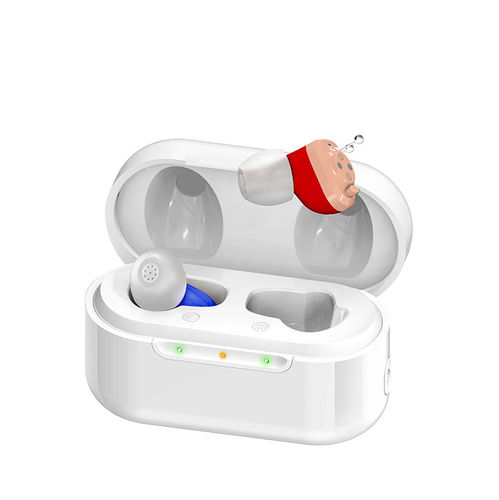入耳式CIC助听器 - JH-A17BT - Huizhou Jinghao Medical Technology - 降噪 / 可充电 / 白色