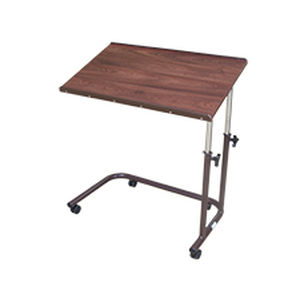 升降床边桌 - KA570, KA570V, KA570G - K Care Healthcare Equipment - 带滑轮