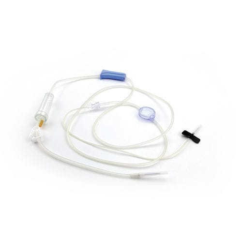 带过滤器防颗粒污染输液器 - Lepu Medical - 带龙头阀 / 带滴水室