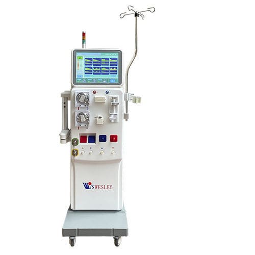 血液渗滤透析机 - W-T6008S - Chengdu Wesley Bioscience Technology Co.,Ltd - 移动式 / 触摸屏