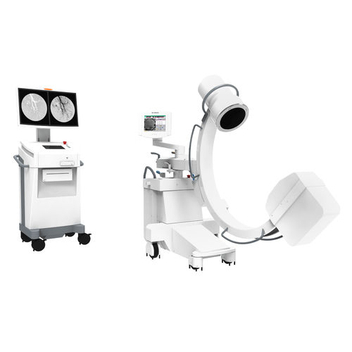 移动式影像增强器 - Vision R - DEL Medical - 带图像增强器 / 带视频柱