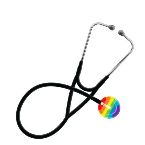 心脏听诊器 - Rainbow - UltraScope - 单用 / 不锈钢