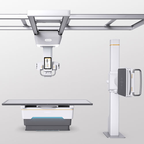 数字放射成像系统 - 1000FC - Beijing Wandong Medical Technology - 多功能放射照相 / 带落地式滤线器 / 天轨旋转球管