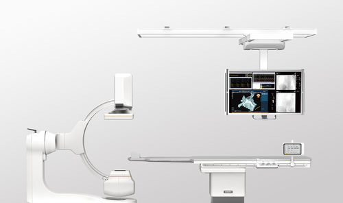 数字放射成像系统 - CGO-2100 Pro - Beijing Wandong Medical Technology - 血管造影术 / 地面固定式C型臂