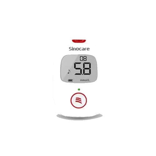 GDH-FAD血糖仪 - Safe AQ Voice - Sinocare - 用于医院 / 免调码 / 语音播报式