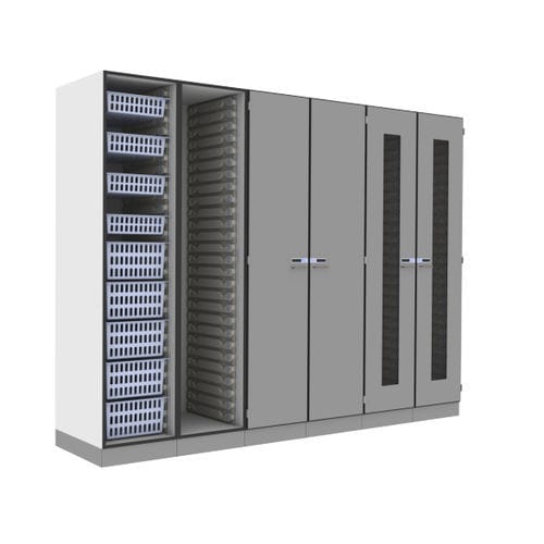 加湿柜子 - MMSlog® HIGH - MEDICAL MODULAR SYSTEM S.A. (MMS) - 用于医院 / 模块化 / 嵌入式