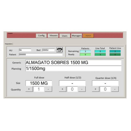 医疗管理软件 - MEDICAL MODULAR SYSTEM S.A. (MMS) - 规划 / 医用