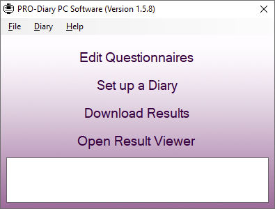 医用软件 - PRO-Diary - CamNtech - 分析 / Windows