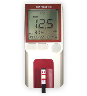 自动血红蛋白检测仪 - Ecotest - Recorders & Medicare Systems - 临床诊断 / 手持式 / 血液总量