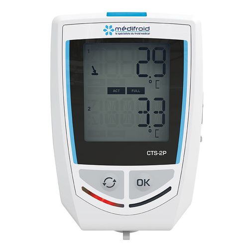 温度数据输入器 - CTS2P - MEDIFROID - 用于温度监控 / 带有探头