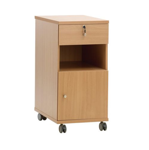 带滑轮床头柜 - WILSOC6802 - Knightsbridge Furniture - 模块化 / 分区