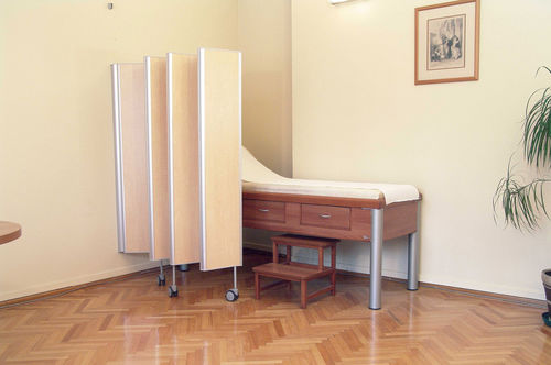 医用滑轮屏风 - Parflex Screen Systems - 壁挂式 / 折叠