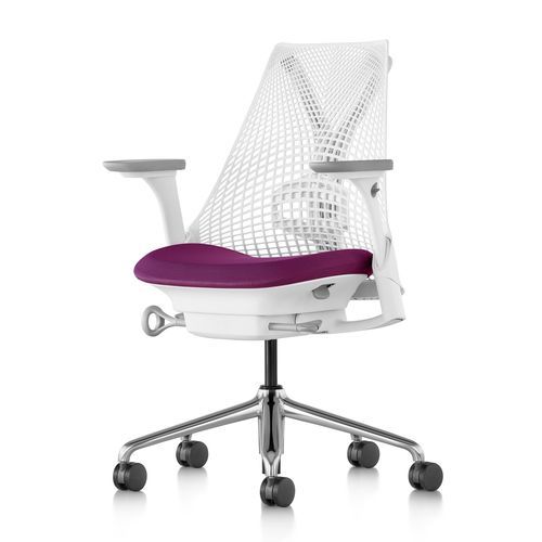带扶手办公椅 - Sayl - Herman Miller - 带轮 / 可调高度