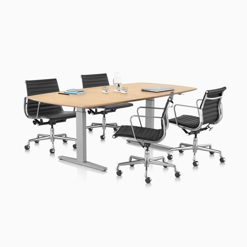 工作桌 - Renew Sit-to-Stand - Herman Miller - 办公室 / 长方形 / 椭圆