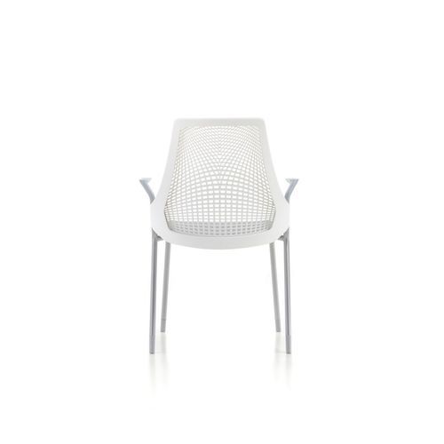 访客椅子 - Sayl Side - Herman Miller - 带轮 / 人体工学 / 4脚