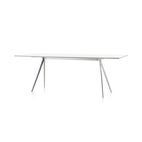 餐桌 - Magis Baguette - Herman Miller - 石膏 / 长方形