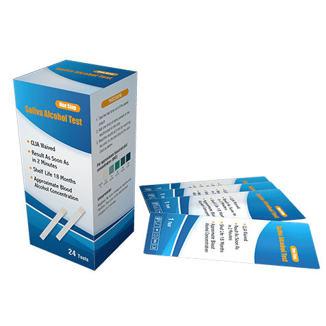 毒理学快速诊断套装 - W53-S-100BX - Guangzhou Wondfo Biotech Co.,Ltd - 用于酒精 / 唾液 / 化学发光免疫分析