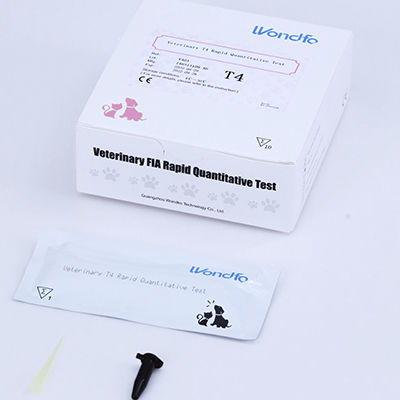 兽用快速诊断套装 - Guangzhou Wondfo Biotech Co.,Ltd - 动物 / 总甲状腺素 / 血清