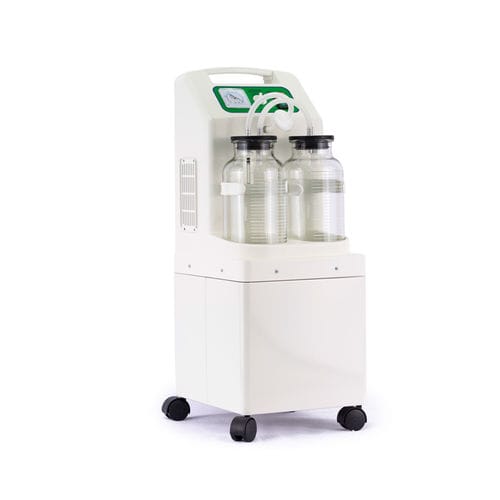 电动手术吸引器 - 9E-B - Jiangsu Konsung Medical Equipment - 带滑轮 / 便携式