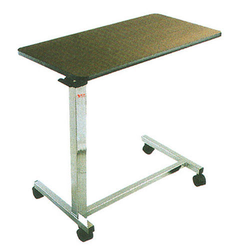 升降床边桌 - Jiangsu Suhong Medical Instruments - 带滑轮