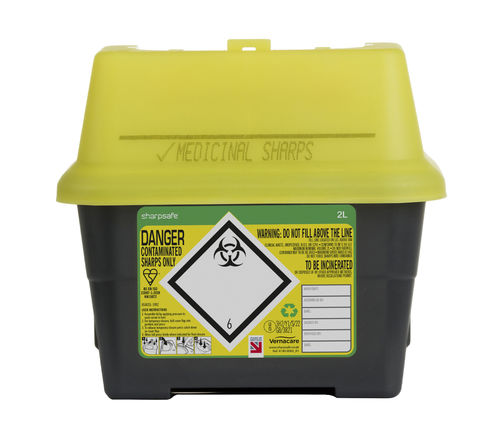 废料储存容器 - 5140XXXX - Vernacare - 安全 / 安全