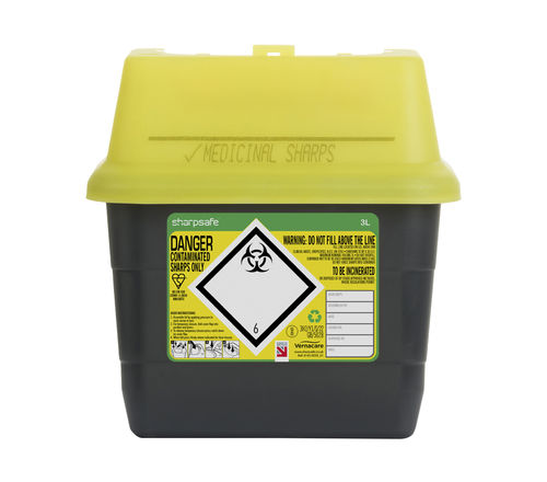 废料储存容器 - 5145XXXX - Vernacare - 安全