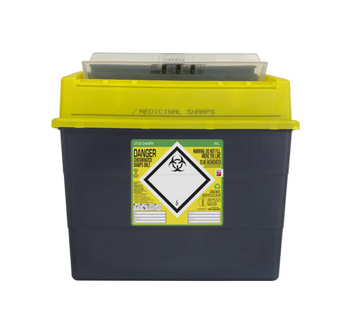 废料储存容器 - 5180XXXX - Vernacare - 聚丙烯 / 安全
