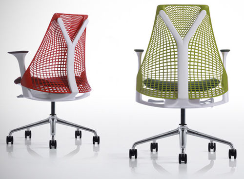 牙科实验室凳子 - MESH SEAT - CATO - 带椅背 / 带扶手 / 带滑轮