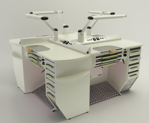 牙科实验室工作台 / 带脚凳 - Operativa 23  - CATO