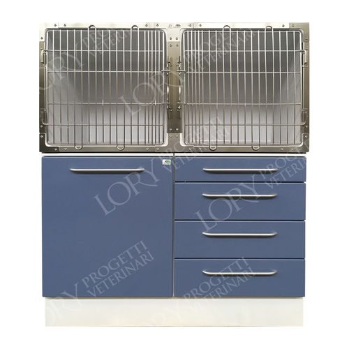 模块化动物笼具 - GAPVC004 - Lory Progetti Veterinari srl - PVC