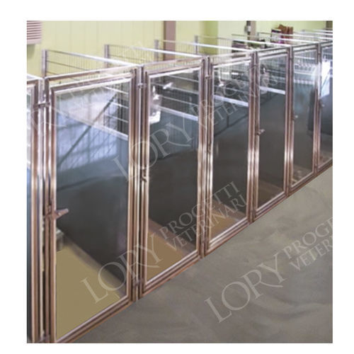 模块化动物笼具 - BOX002 series - Lory Progetti Veterinari srl - 不锈钢