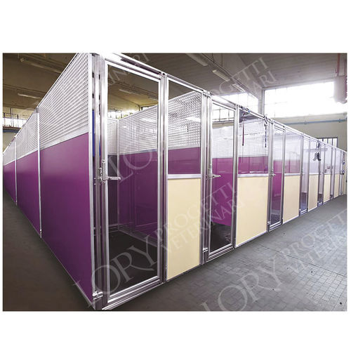 模块化动物笼具 - BOX003 series - Lory Progetti Veterinari srl - 不锈钢