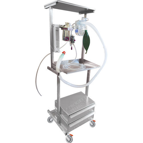 小动物兽医麻醉站 - ANE004/B - Lory Progetti Veterinari srl - 推车式